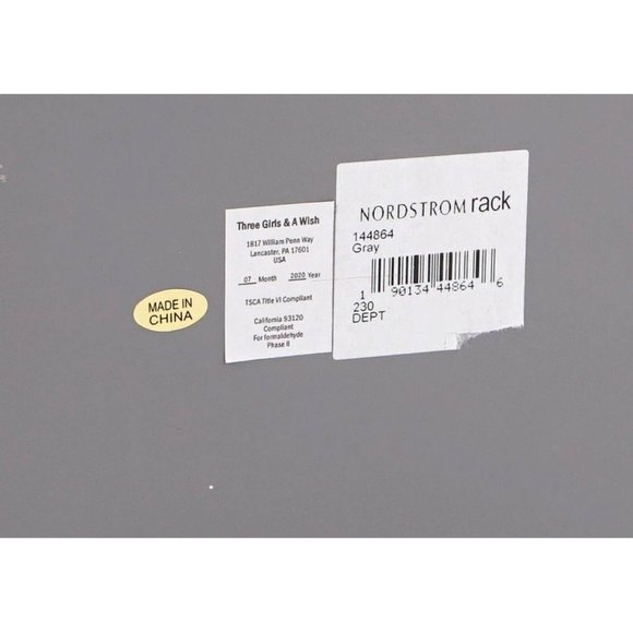 Christmas Countdown Calendar Block Numbers Gray Days 'til Christmas Reminders - Picture 3 of 3